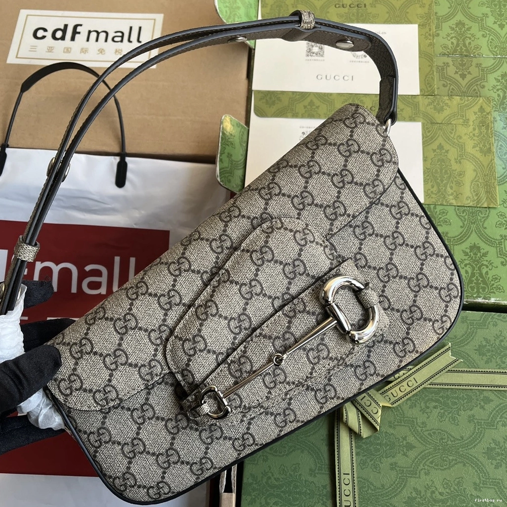 First bag ru SHOULDER 1955 Gucci BAG HORSEBIT 0805